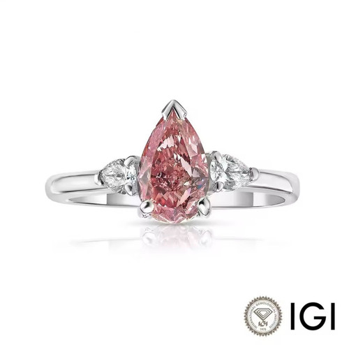 2ct vs1 vivid pink lab - vs1,