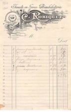 Invoice AM20417 Lille 1910 C