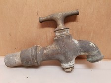 Old Large Bronze Tap Garden