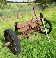 WW1 Truck Axle Artillery Gun carriage  (LGOC) cast wheels