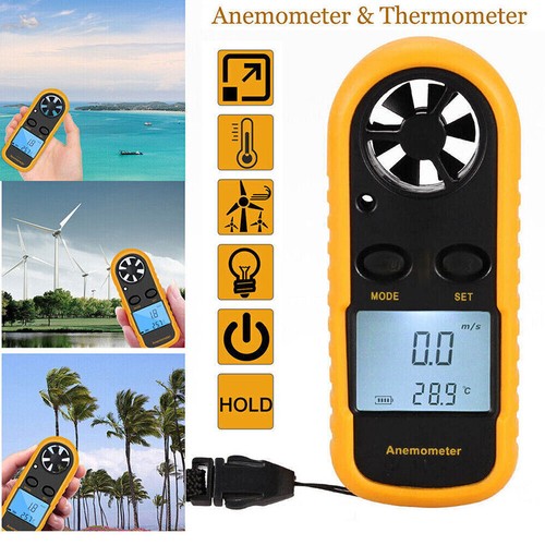 Digital anemometer handheld - digital,