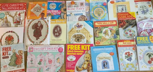 Cross stitch kits collection - cross,