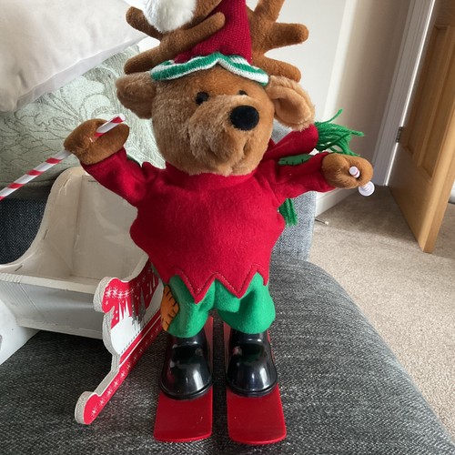 Rocking reindeer skis - rocking,