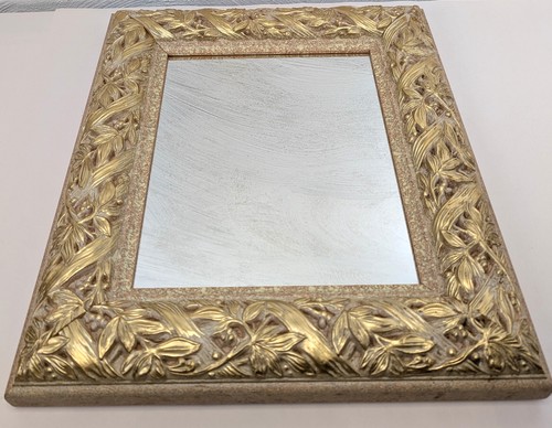 Vintage wall mirror gilded - mirror,