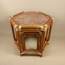 Vintage Bamboo Hexagon Nesting