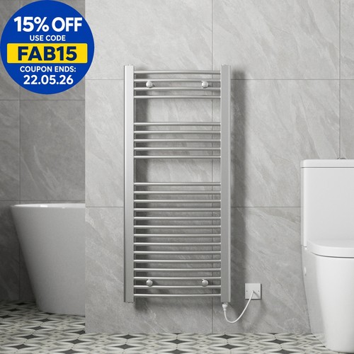 Bathroom electric curved towel - curved,