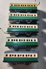 Tomy Thomas & Friends Series 5 Green  Passenger Express Coaches Cars Lot Bulk