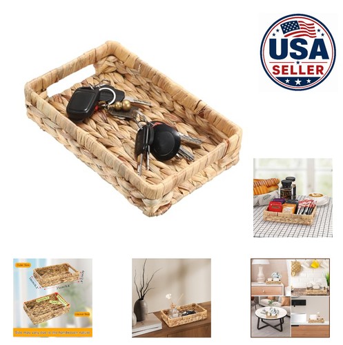 Wicker tray water hyacinth - wicker,