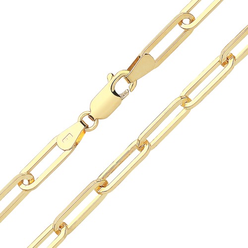 Paperclip bracelet 9ct - paperclip,