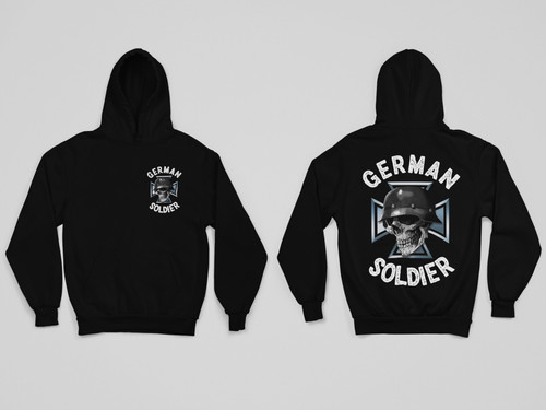 Mens hoodie german - german, soldier
