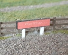 N Gauge Station Signs (Pack of
