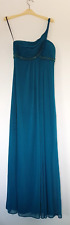 Xscape by Joanna Chen Floaty Maxi Length Evening Dress in Jade Green Size 8