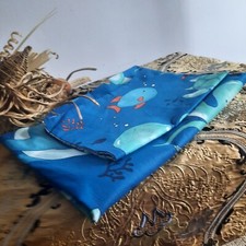 Matalan Seaworld Crib Size Duvet Set Cotton Duvet Cover & Pillowcase 