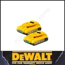 Dewalt DCB183 18 Volt 2AH XR Lithium Li-Ion Slide Battery Twin Pack (EX-DISPLAY)