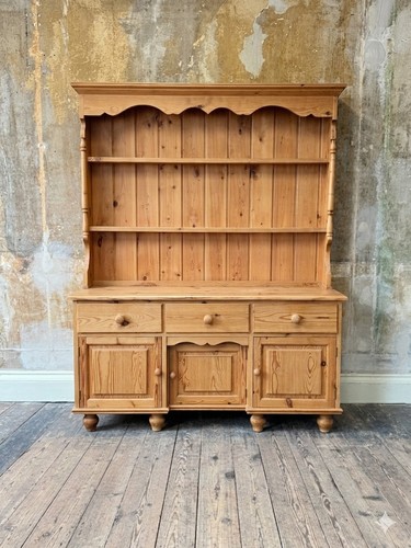Large vintage farmhouse pine - farmhouse,