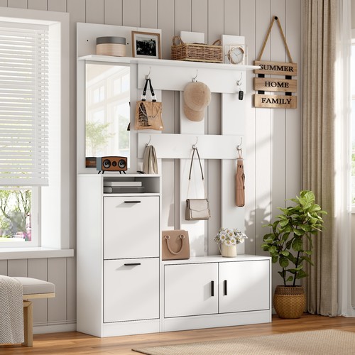 Hallway shoe storage cabinet - shoe,
