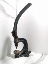 ORIGINAL RARE RAFFLENBEUL CORA PUNCH PRESS 11" TALL 3/16" PUNCH REF5170