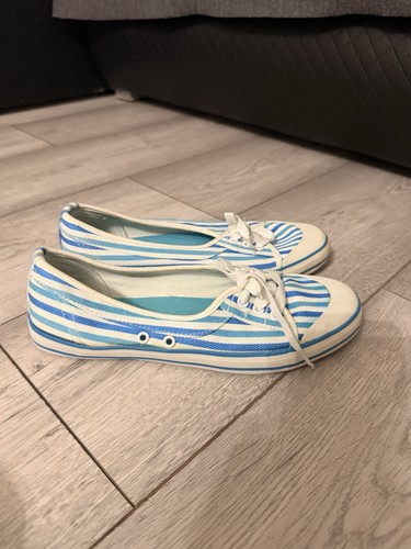 Atmosphere blue white striped - blue,