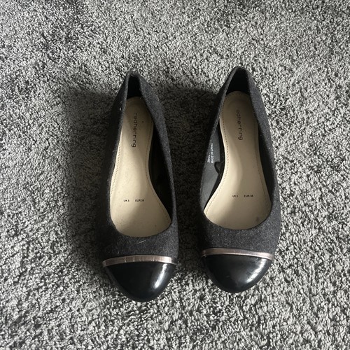Red herring ladies black - ladies, suede