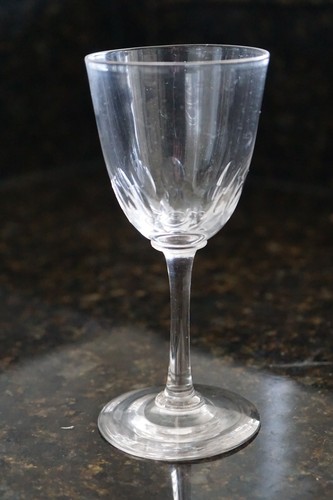 Antique cut crystal dimple - crystal,