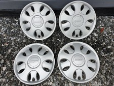Set of Genuine Fiat Brava 14" Wheel Trims Hub Caps x4 Punto