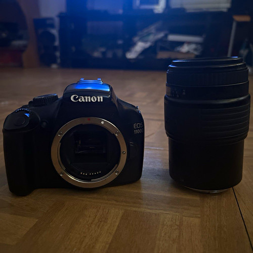 Canon eos 1100d 2mp black - canon,