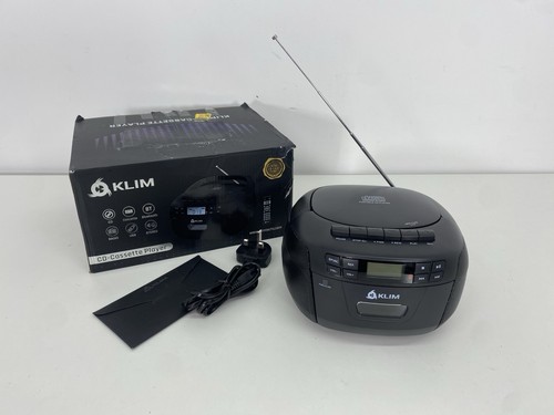 Klim cassette player with - cassette,
