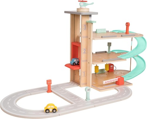 Wooden multi storey parking - storey,