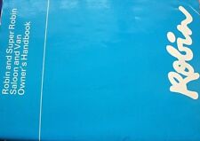 One Reliant Robin Owens Manual-Hand Book Dated 1973 Used But Very Clean