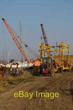 Photo 6x4 Bradwell Boat Bits Bradwell Waterside Boat moving equipment at  c2007