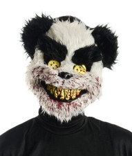 Charles Teddy Bear Adult Face Mask Halloween Party Horror Scary Fancy Dress UK