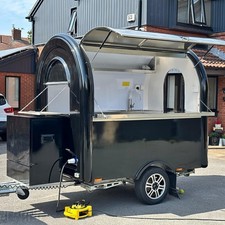 New Retro Round Food Trailer -