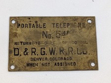 D&RGW Railroad Portable