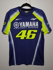 Yamaha VR46 Factory MOTOGP Valentino Rossi "46" Racing T-Shirt Size S