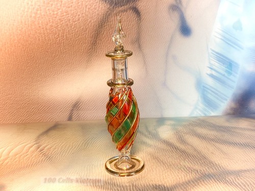 Small red green and - , gold