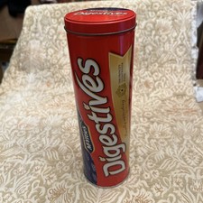Retro McVitie's Digestive Cylinder Biscuit Tin Tube The Princes Countryside Fund