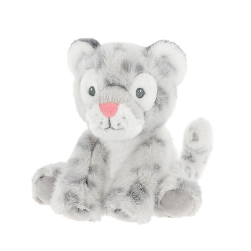 Soft plush snow leopard - snow,