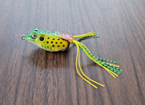 Bass fishing topwater frog - bass,