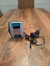 Aiwa HS-PS191 Portable Cassette Tape Player With Headphones, Wrong Play Speed