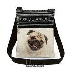 canvas handbags cross body Pug