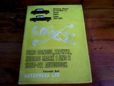 FORD ZODIAC MK1 AND 2 WORKSHOP