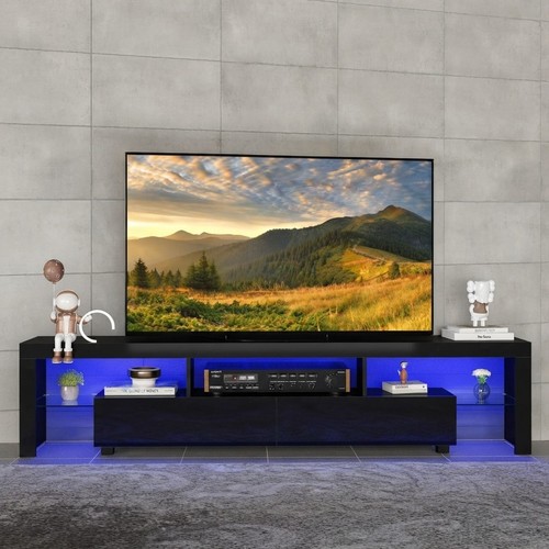 200cm high gloss white - high, tv