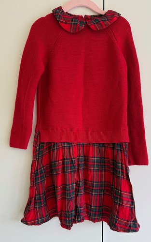 Next girls tartan knitted - girls,