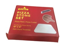 Pizza Stone Set with Pizza