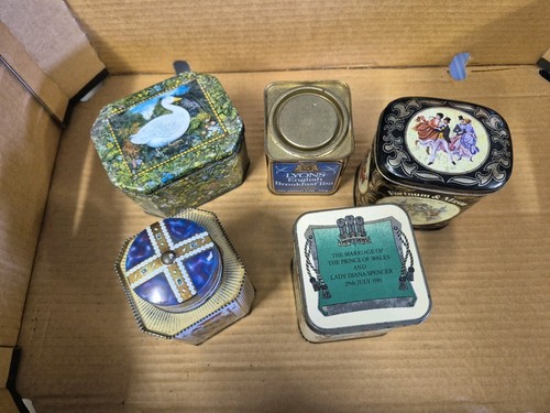 Vintage tins charity sale - 5,