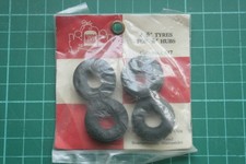 Vintage MRRC Airfix 1/32 slot racing car tyres tires for 4WD Indi novi ferguson.