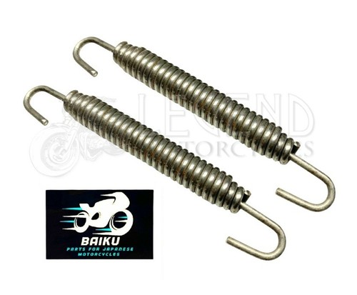 Stainless steel exhaust - 2x,