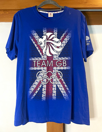 Team men blue crew neck - team,