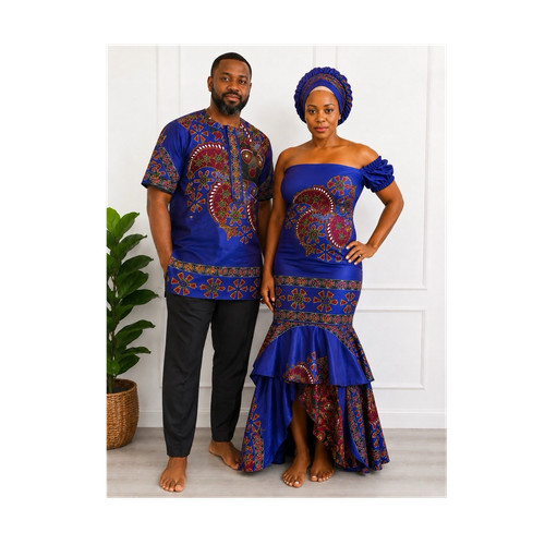 Traditional african blue - traditional,
