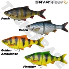 SAVAGE GEAR NEW 4D LINE THRU ROACH 18cm PIKE LURES BAIT CHOOSE COLOUR